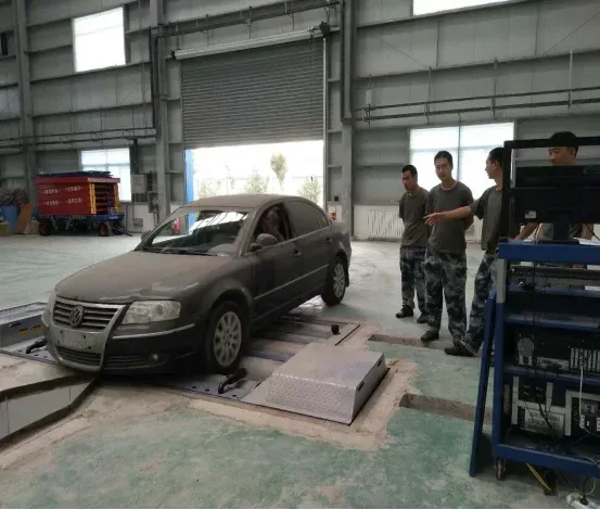 Cartesy inspection equipment production and commissioning site